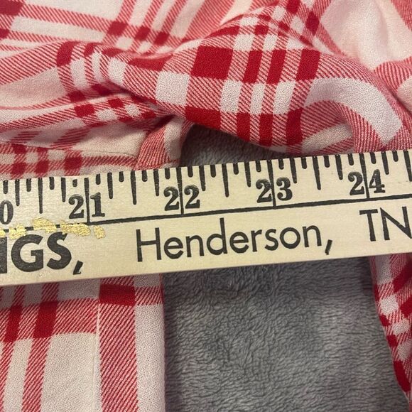 Flowy plaid top - Picture 2 of 3